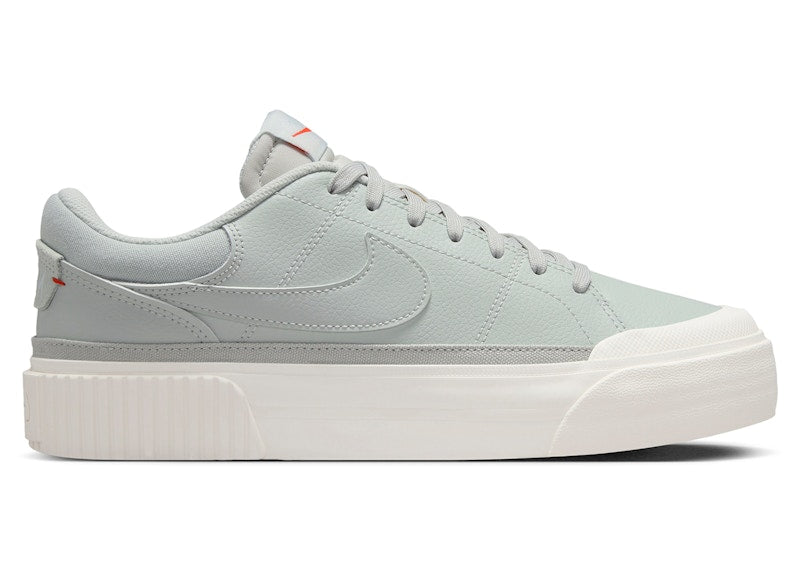 Nike Court Legacy Lift Light Silver Sail Picante Red Feather (Women's)