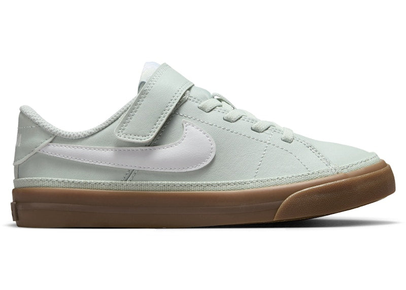 Nike Court Legacy Light Silver Gum Dark Brown White (PS)