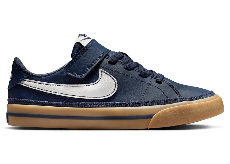 Nike Court Legacy Thunder Blue Gum Light Brown Sail (PS)