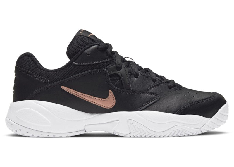 Nike Court Lite 2 Black Metallic Red Bronze (Women's)