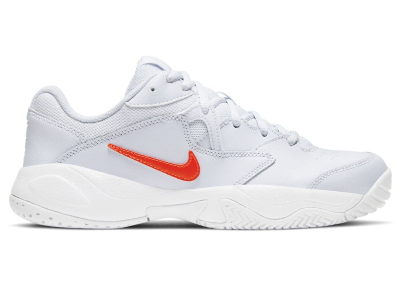 Nike Court Lite 2 Football Grey Bright Crimson (Women's)