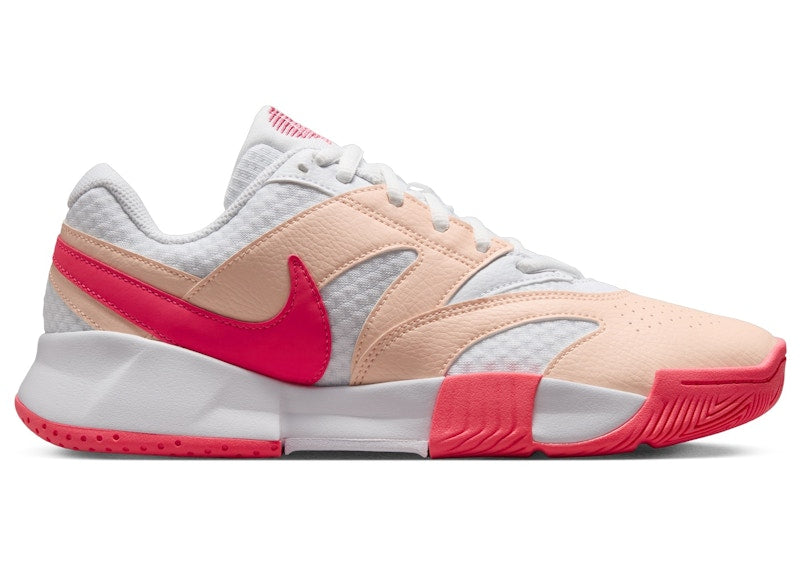 Nike Court Lite 4 White Crimson Tint Aster Pink Hot Punch (Women's)