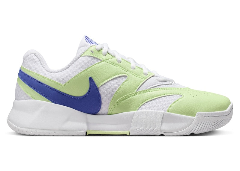 Nike Court Lite 4 White Light Liquid Lime Sapphire (Women's)