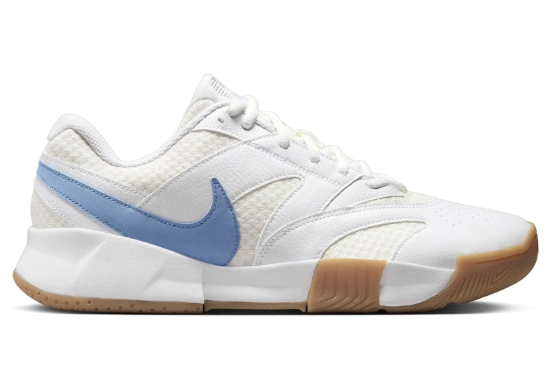 Nike Court Lite 4 White Sail Gum Light Brown Light Blue