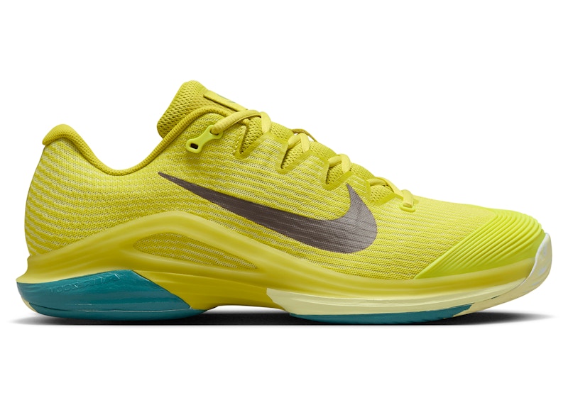 Nike Court Vapor 12 HC Premium High Voltage Luminous Green Mineral Teal Cave Stone
