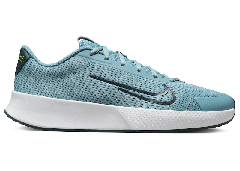 Nike Court Vapor Lite 2 HC Denim Turquoise Volt Armory Navy