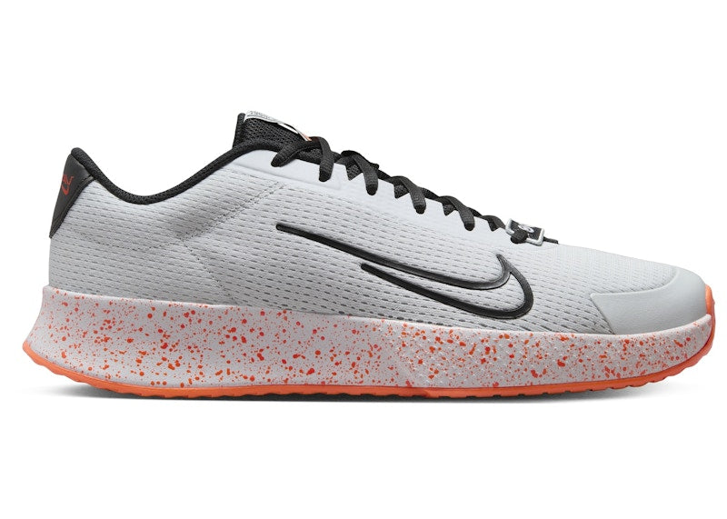 Nike Court Vapor Lite 2 HC Premium Pure Platinum Hyper Crimson Black