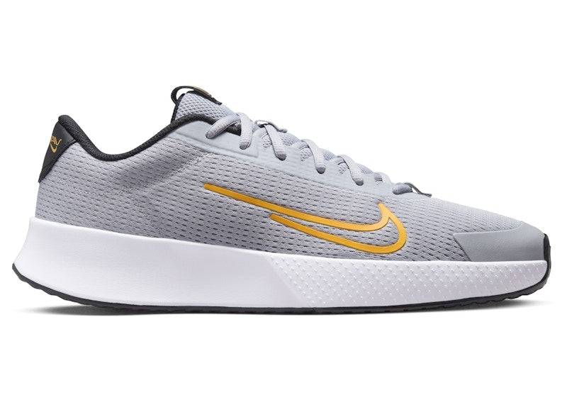 Nike Court Vapor Lite 2 HC Wolf Grey Black Laser Orange