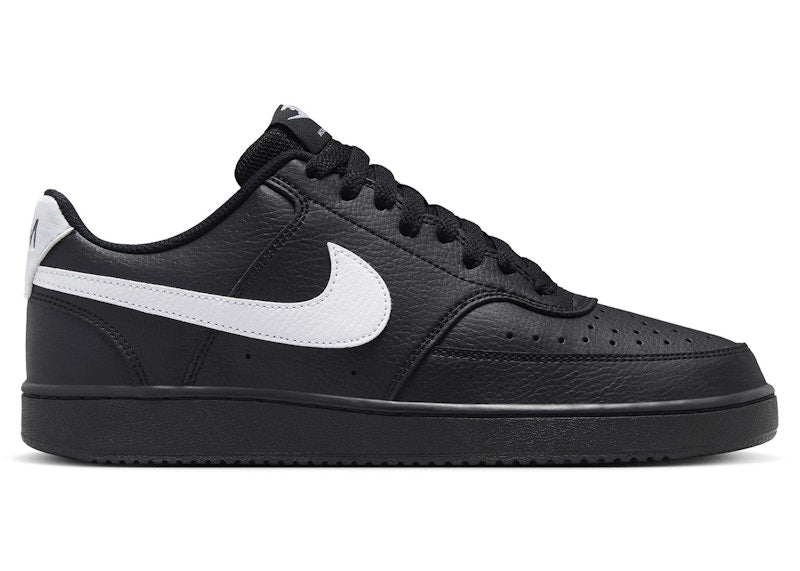 Nike Court Vision Low Black Black White