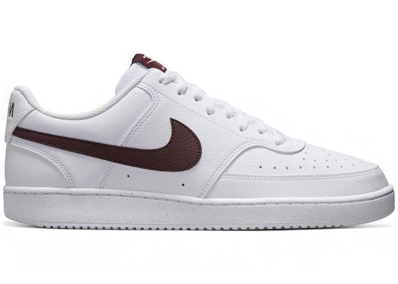 Nike Court Vision Low Next Nature White Burgundy Crush