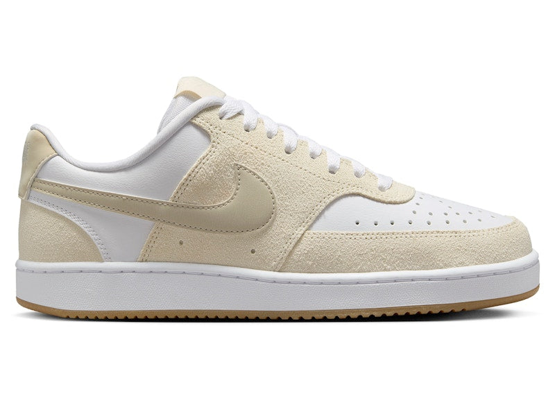 Nike Court Vision Low Pale Ivory White Gum Light Brown Light Orewood Brown (Women's)