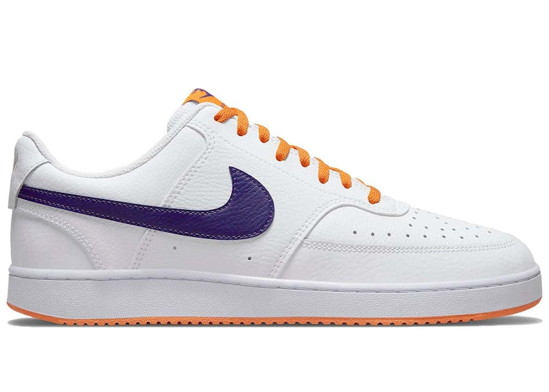 Nike Court Vision Low White Light Curry Electric Purple