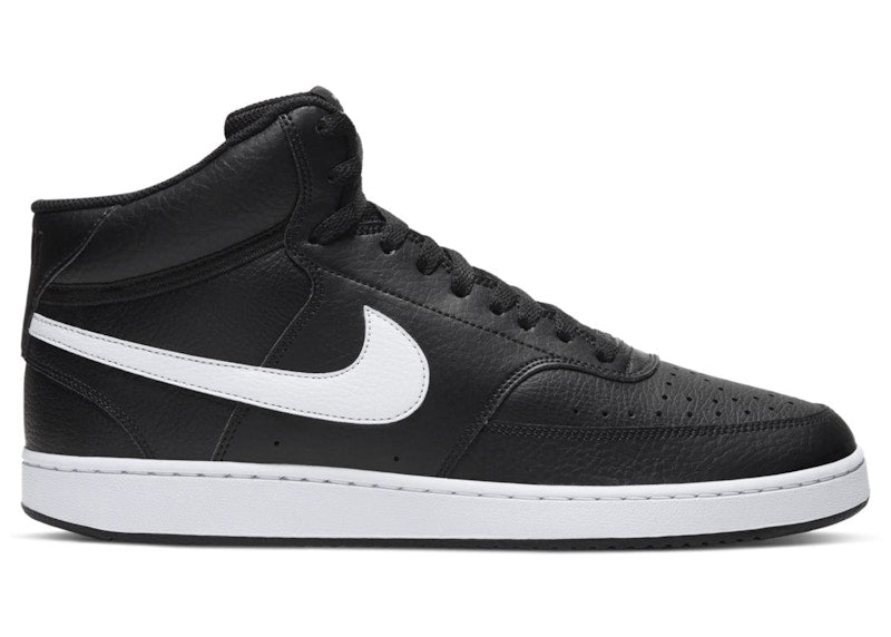 Nike Court Vision Mid Black White