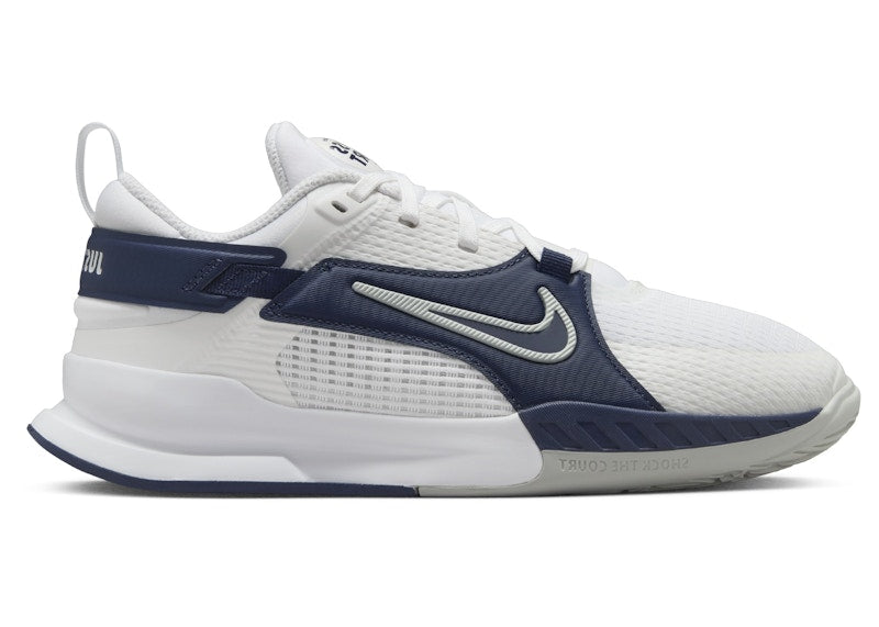 Nike Crosscourt White Midnight Navy Light Silver (GS)