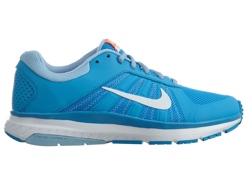 Nike Dart 12 Blue Glow White-Blcp-Bright Mango (Women's)