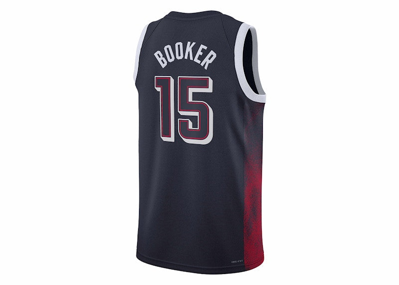 Nike Devin Booker Team USA USAB Limited Road Olympics Jersey Navy