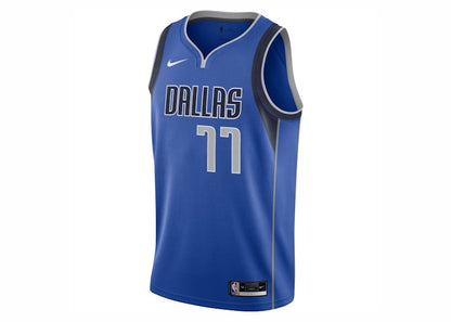 Nike Doncic Dallas Marvericks Icon Edition 2020 Jersey Blue/Black/Grey