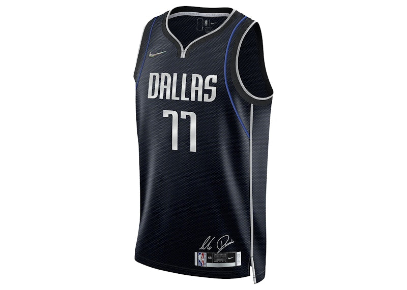 Nike Doncic Marvericks Dri-Fit NBA Jersey Black