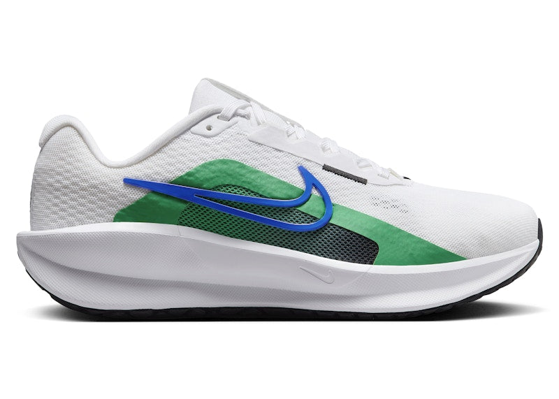 Nike Downshifter 13 White Stadium Green Black Racer Blue (Women's)