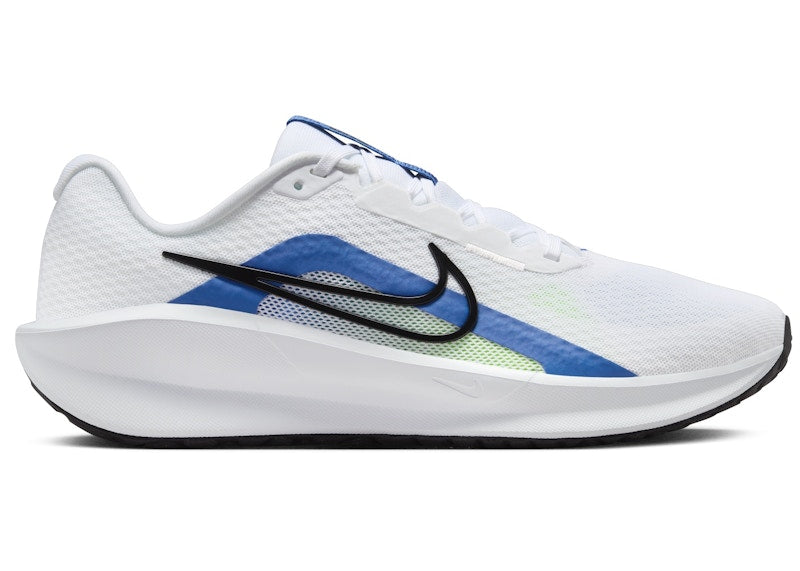 Nike Downshifter 13 White Star Blue Green Strike Black