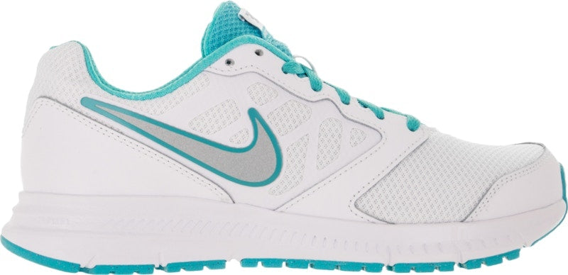 Nike Downshifter 6 White Metallic Silver-Gamma Blue (Women's)