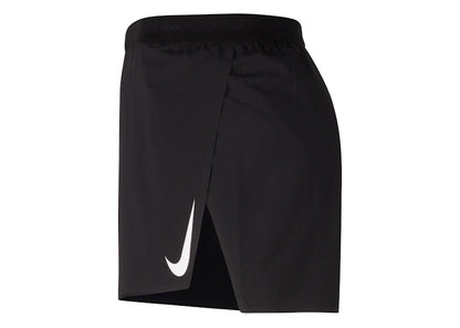 Nike Dri-FIT ADV AeroSwift 4" Brief-Lined Racing Shorts Black/White