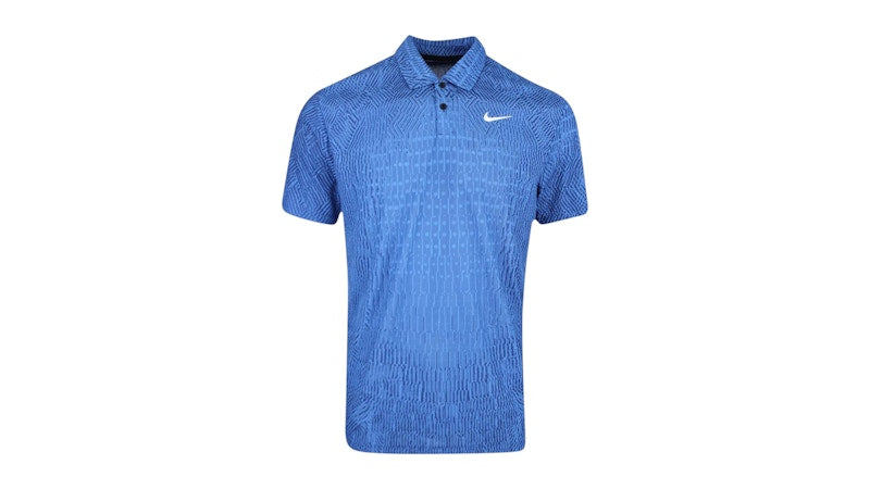 Nike Dri-Fit ADV Tour Golf Polo T-shirt Blue