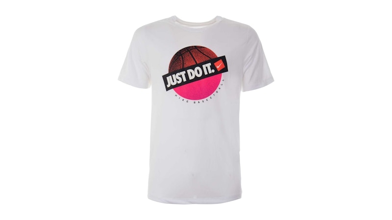 Nike Dri-Fit Basketball Tee White