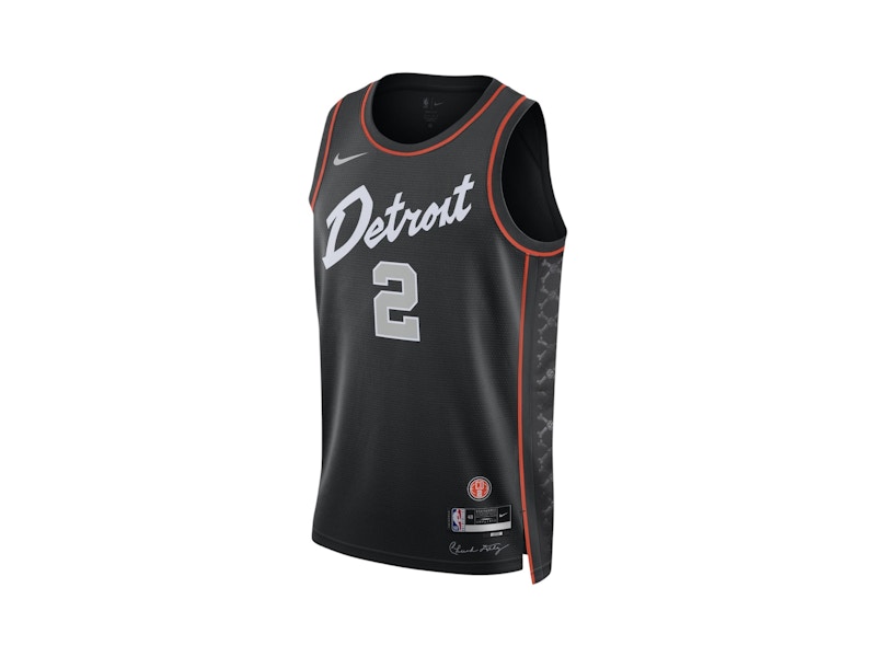 Nike Dri-Fit NBA Swingman Cade Cunningham Detroit Pistons City Edition 2023/24 Jersey Black