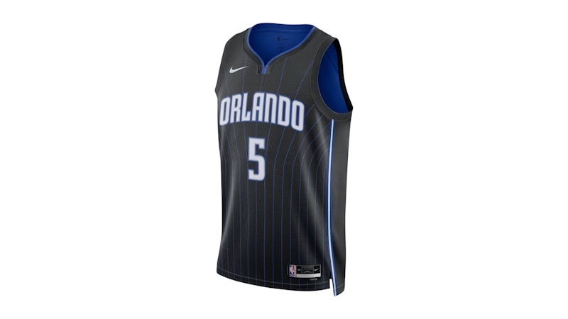 Nike Dri-Fit Orlando Magic Paolo Banchero 22/23 Jersey Black