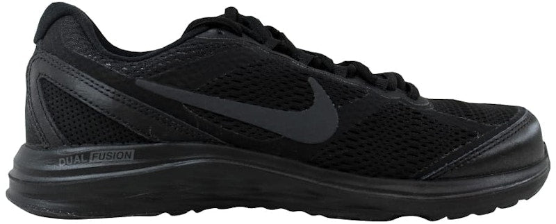 Nike Dual Fusion Run 3 Black/Black-Anthracite (Women's)
