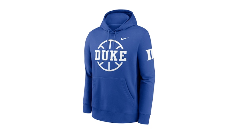 Nike Duke Blue Devils Club Basketball Icon College Pullover Hoodie Game Royal
