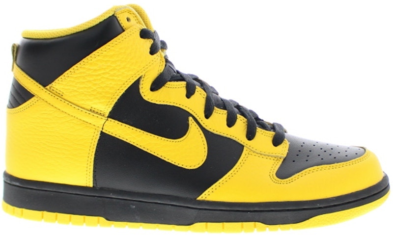 Nike Dunk High Black Varsity Maize (2012)
