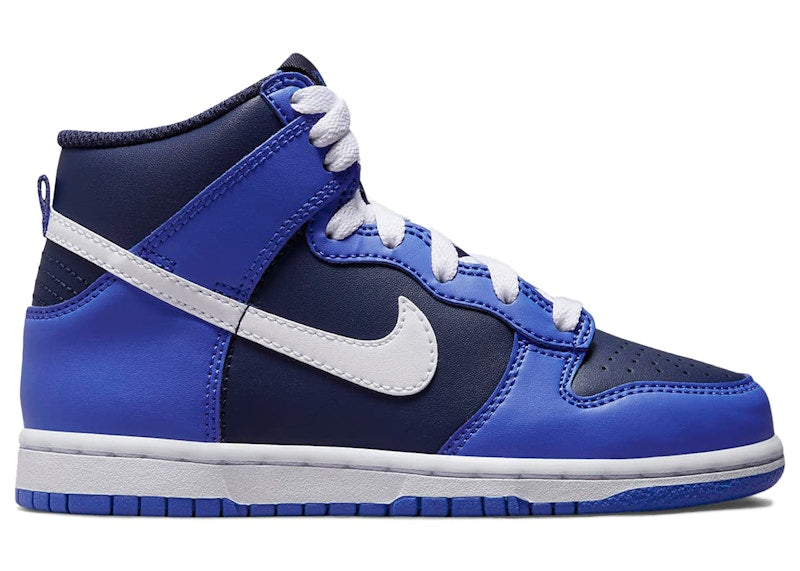 Nike Dunk High Medium Blue Midnight Navy (PS)