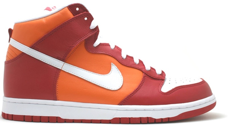 Nike Dunk High Varsity Red Orange Blaze