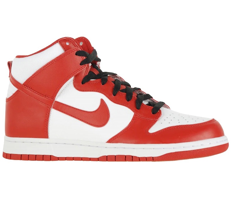 Nike Dunk High White Varsity Red (2009)