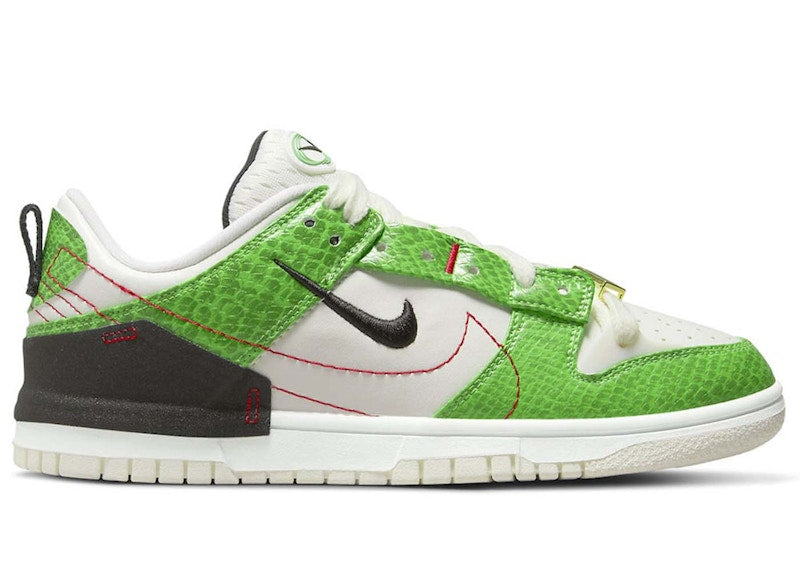 Nike Dunk Low Disrupt 2 Just Do It Snakeskin Green (Women's)