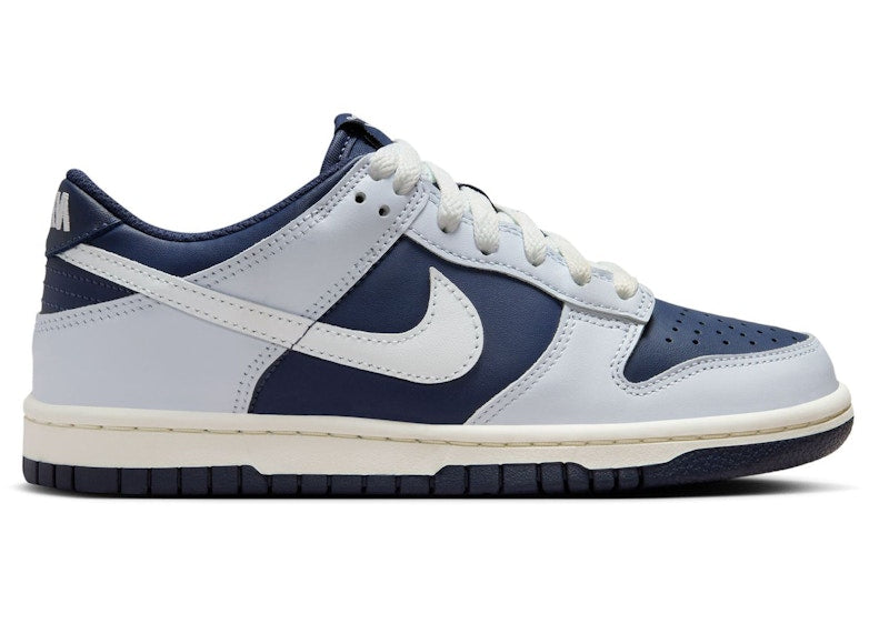 Nike Dunk Low Football Grey Midnight Navy (GS)