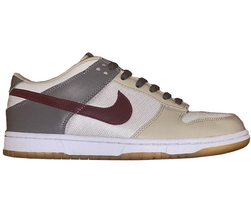 Nike Dunk Low Light Bone Rough Red