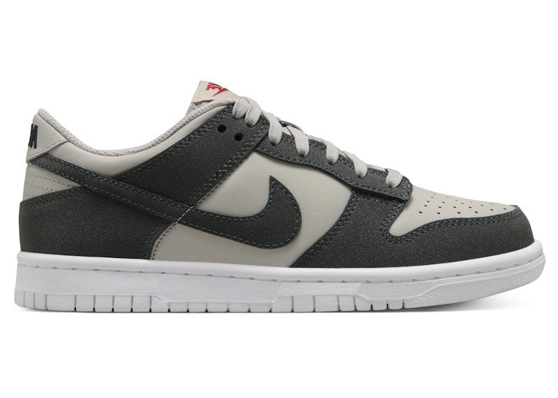 Nike Dunk Low Light Iron Ore White Gym Red Anthracite (GS)