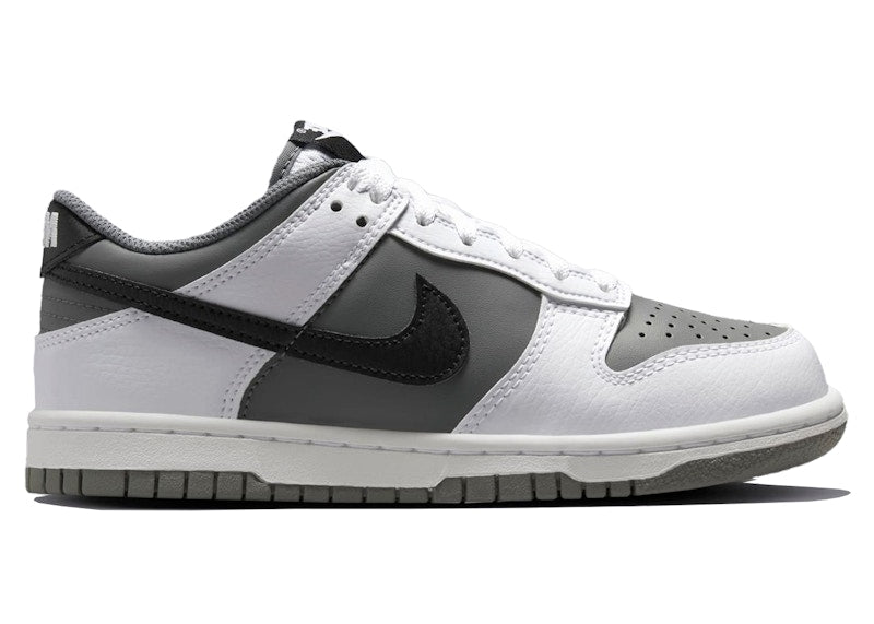 Nike Dunk Low White Black Smoke Grey (GS)