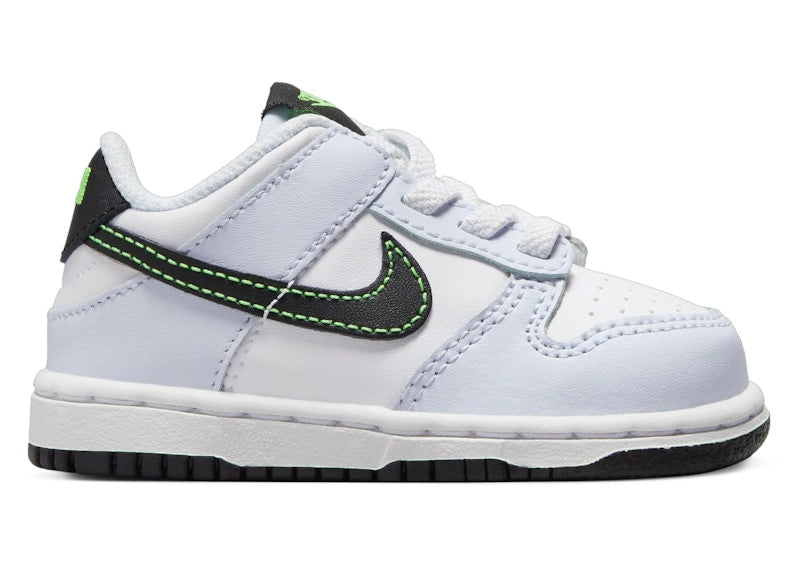 Nike Dunk Low White Football Grey Green Strike Black (TD)