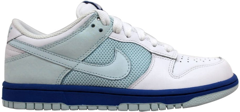 Nike Dunk Low White/Glacier Blue-Varsity Royal (Women's)