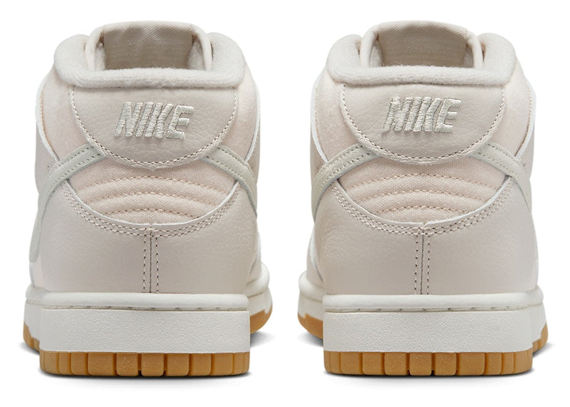 Nike Dunk Mid Canvas Light Orewood Brown Gum