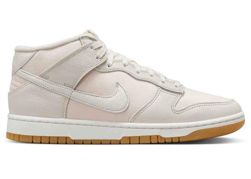 Nike Dunk Mid Canvas Light Orewood Brown Gum