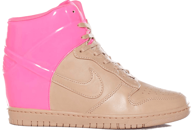 Nike Dunk Sky High VT Vachetta Tan Pink Flash (Women's)