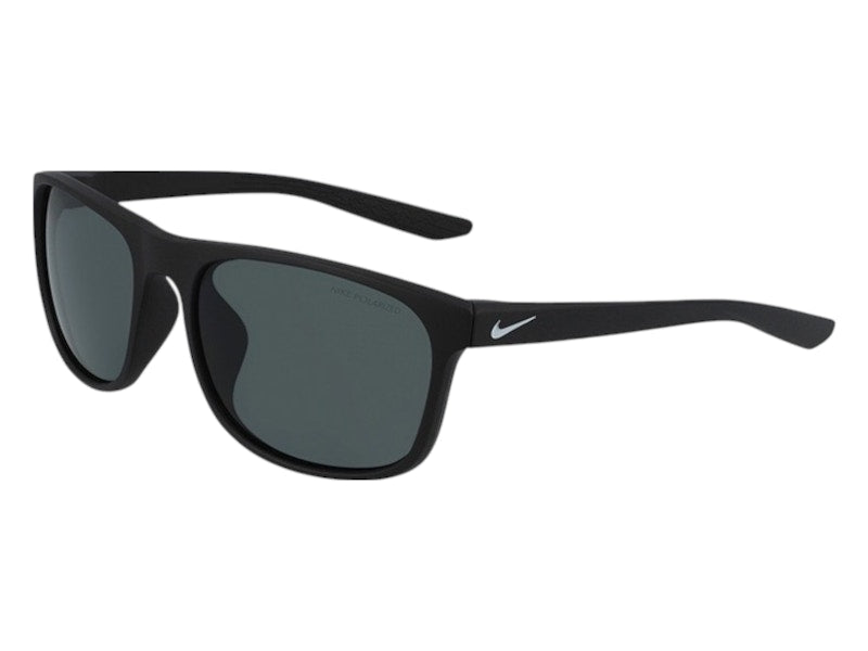 Nike Endure P Square Sunglasses Matte Black Silver Grey (ENDURE-P-MI-CW4647-010-5919)