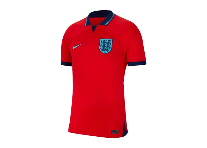 Nike England 2022/23 Stadium Away Jersey Challenge Red/Blue Void/Blue Fury
