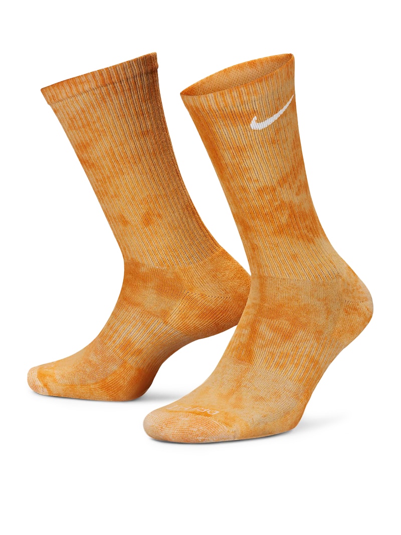 Nike Everyday Plus Cushioned Crew Socks Kumquat/Canvas/White