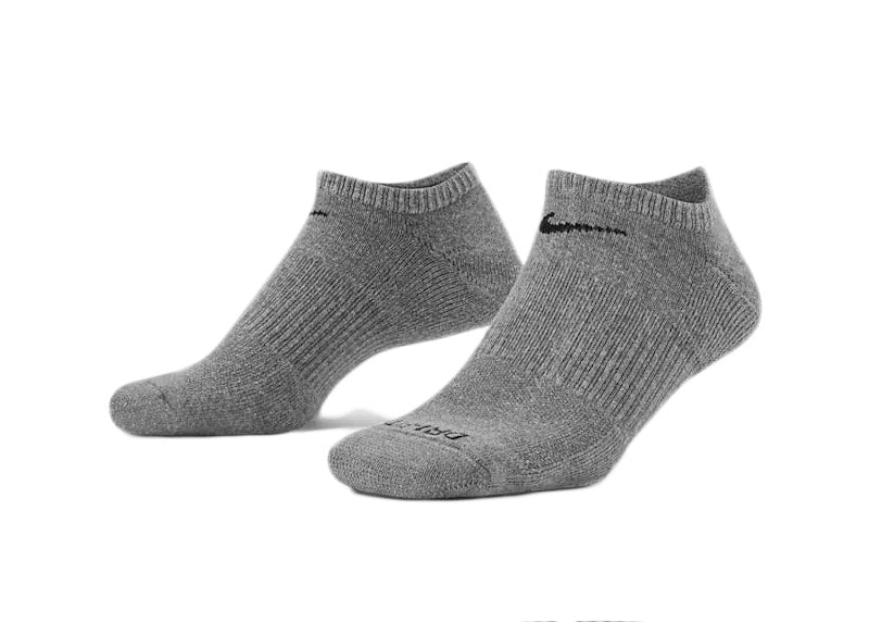 Nike Everyday Plus Cushioned No-Show Socks (6 Pairs) Grey